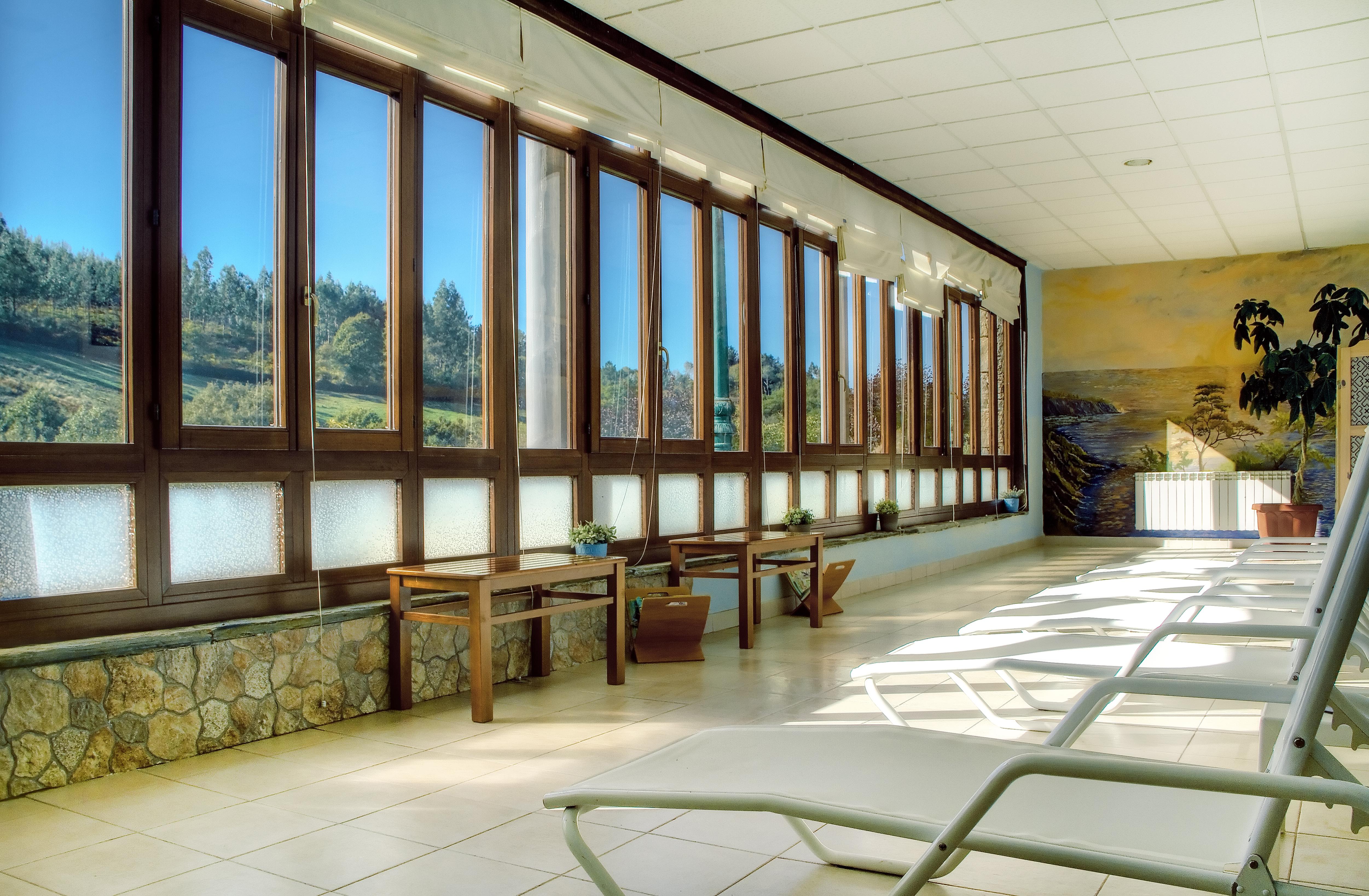 Hotel Balneario Rio Pambre Palas de Rei Zewnętrze zdjęcie